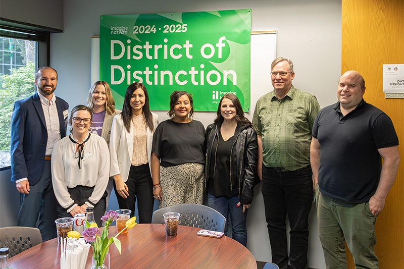 Imagine Nation Award winner photo.